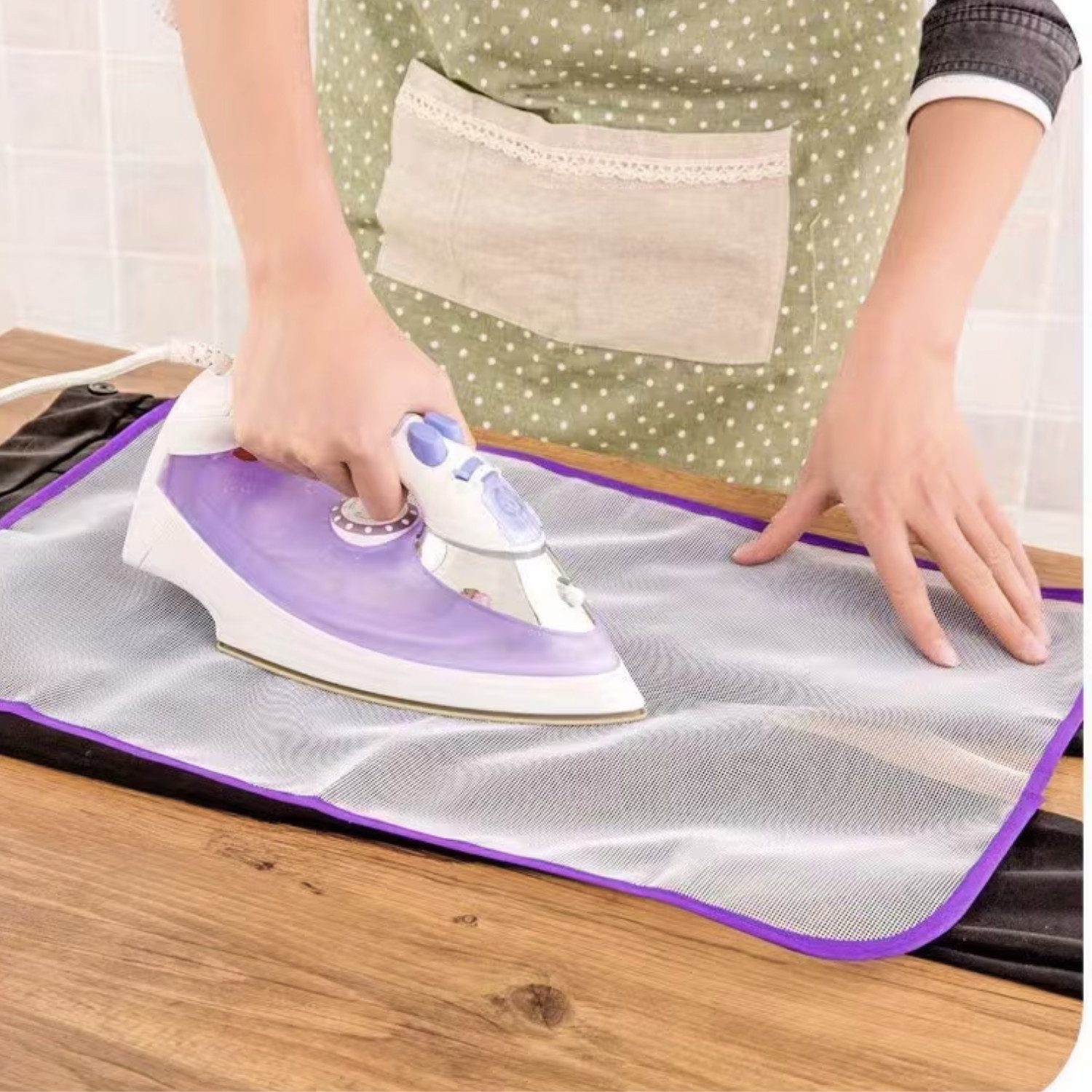 XCOAST Bügeltuch Rutschfeste Bügelmatte mit gleichmäßiger Wärmeverteilung, Zubehör für alle Bügeleisen