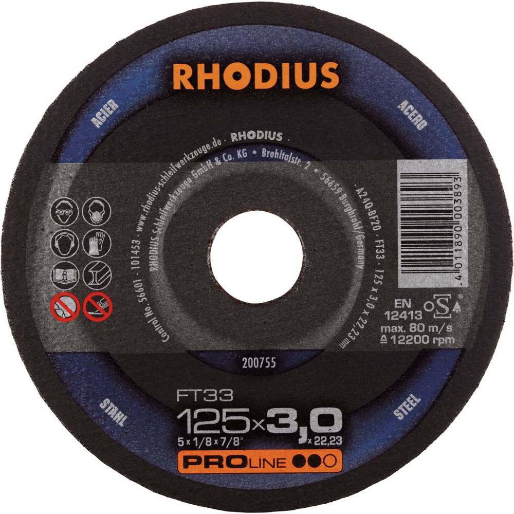Rhodius Trennscheibe