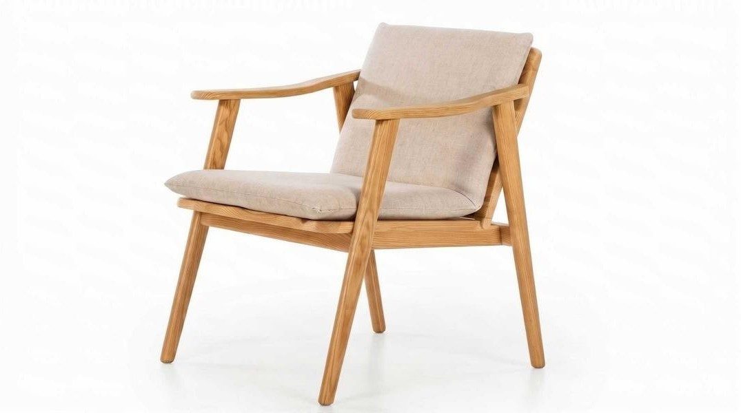 Xlmoebel Stuhl Stuhl schön bequem praktisch kompakt beige modern Terrasse (1-tlg., 1 St)