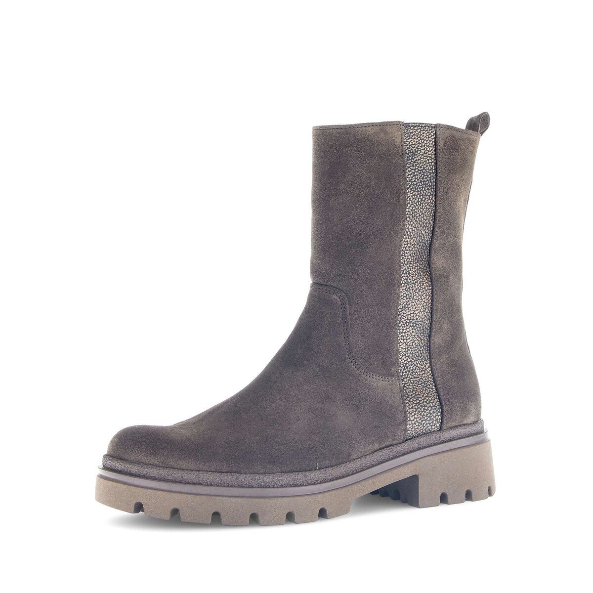Gabor Sportliche Stiefelette Materialmix Leder Stiefelette günstig online kaufen