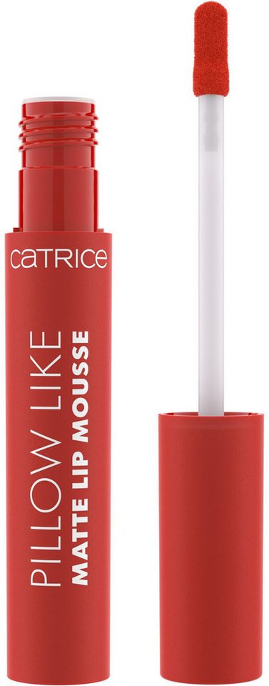 Catrice Lippenstift PILLOW LIKE MATTE LIP MOUSSE, Soft-Focus-Effekt für perfekt gepflegte Lippen, kein Lipliner nötig