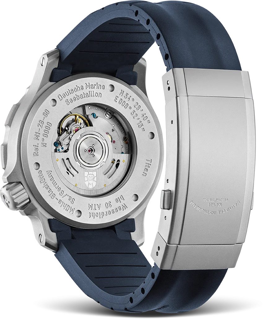 Nautische Instrumente Mühle Glashütte/Sa. Automatikuhr Herrenuhr Mühle Glas günstig online kaufen