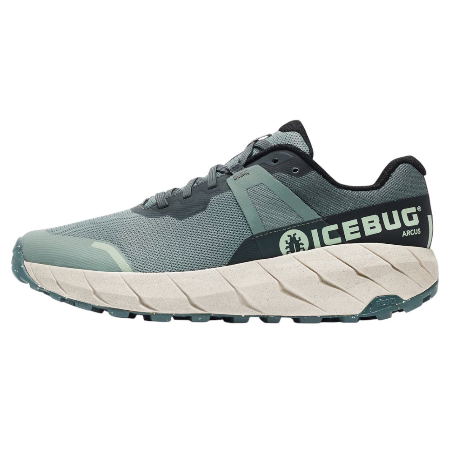 Icebug Arcus RB9X grün/stonegrau Damen Laufschuh