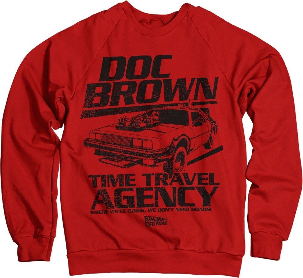 Back to the Future Rundhalspullover