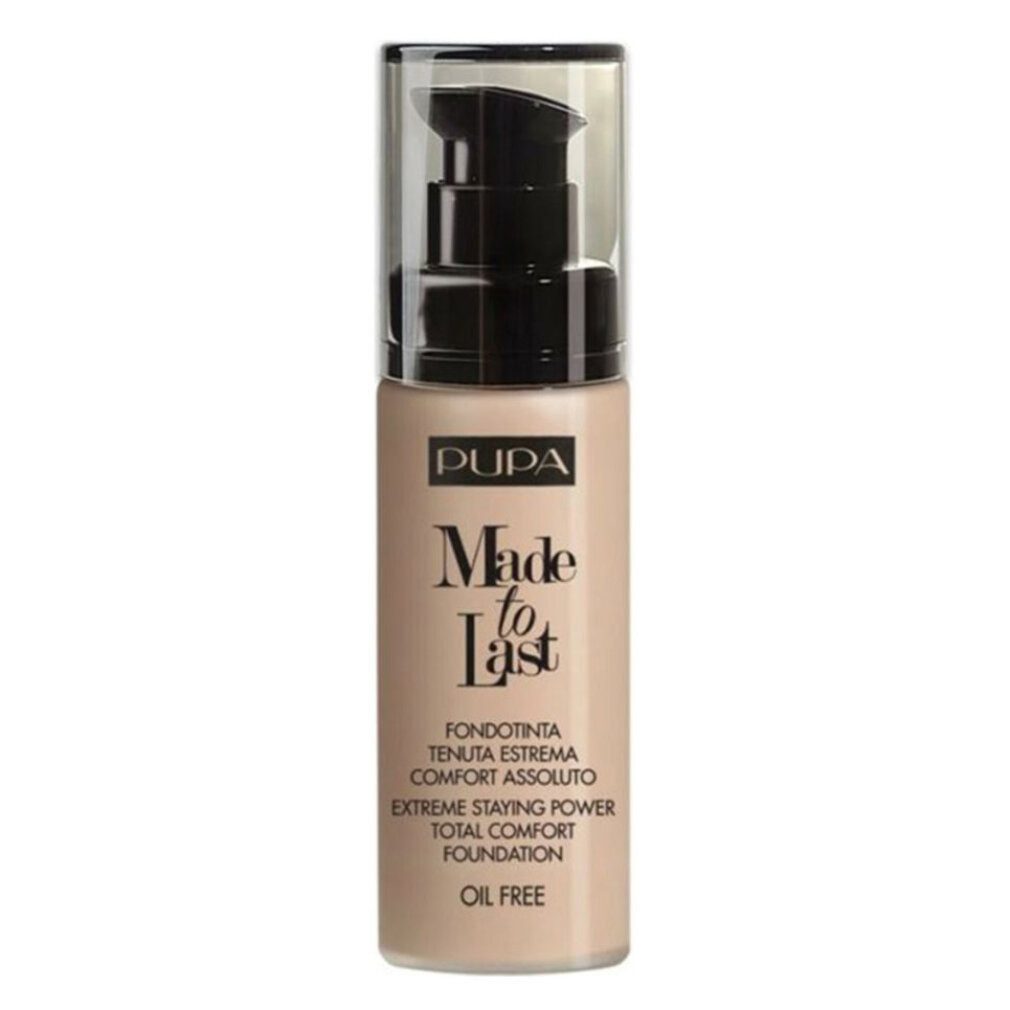 Pupa Foundation PUPA W. MADE TO LAST FOUNDATION SPF30 055 30ML