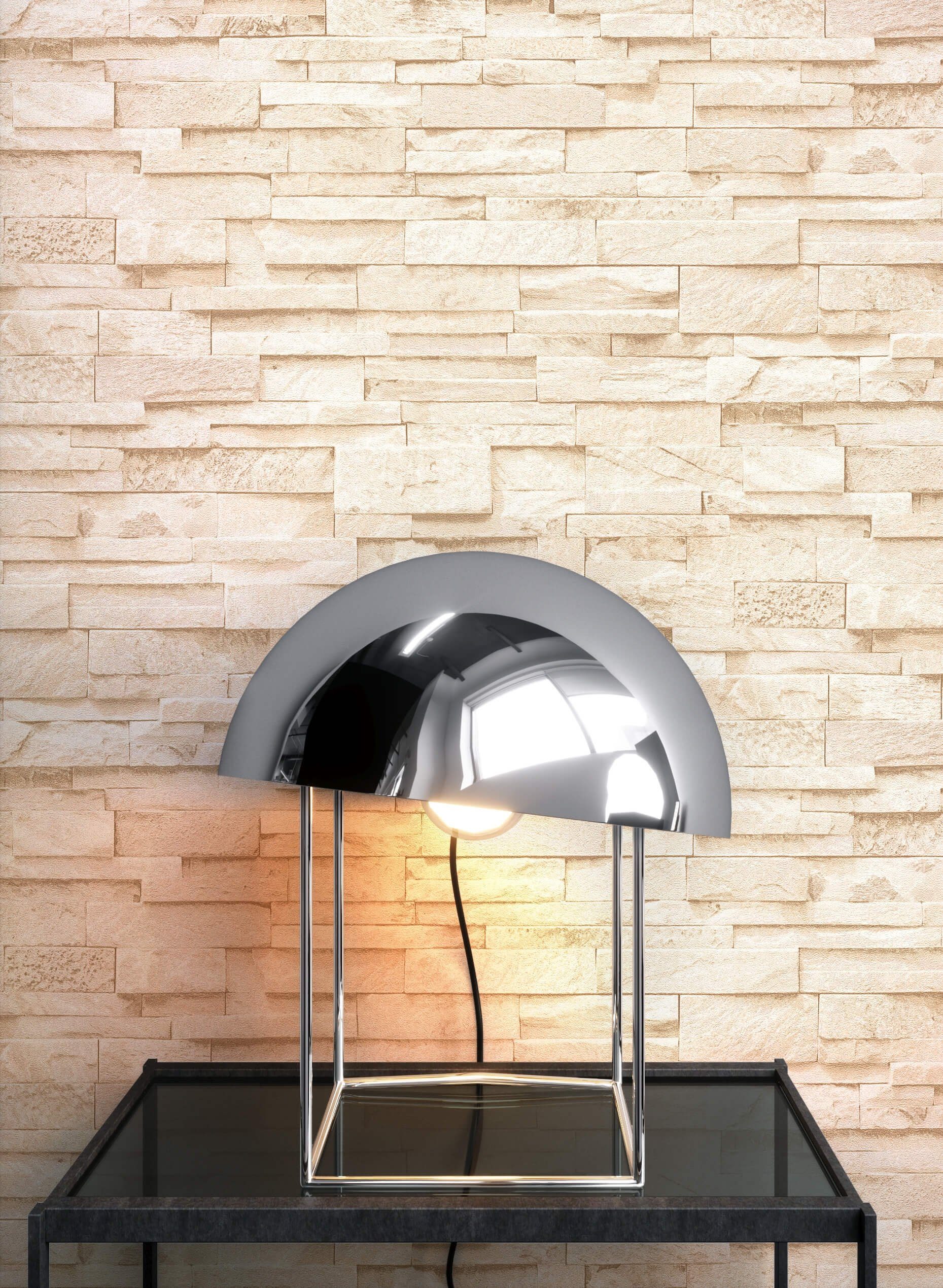 Newroom Vliestapete, Beige Tapete Modern Stein günstig online kaufen