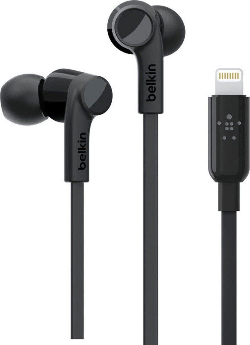 Belkin Kopfhörer Geräuschisolierung) Rockstar In-Ear Connector Lightning mit ( In-Ear-Kopfhörer