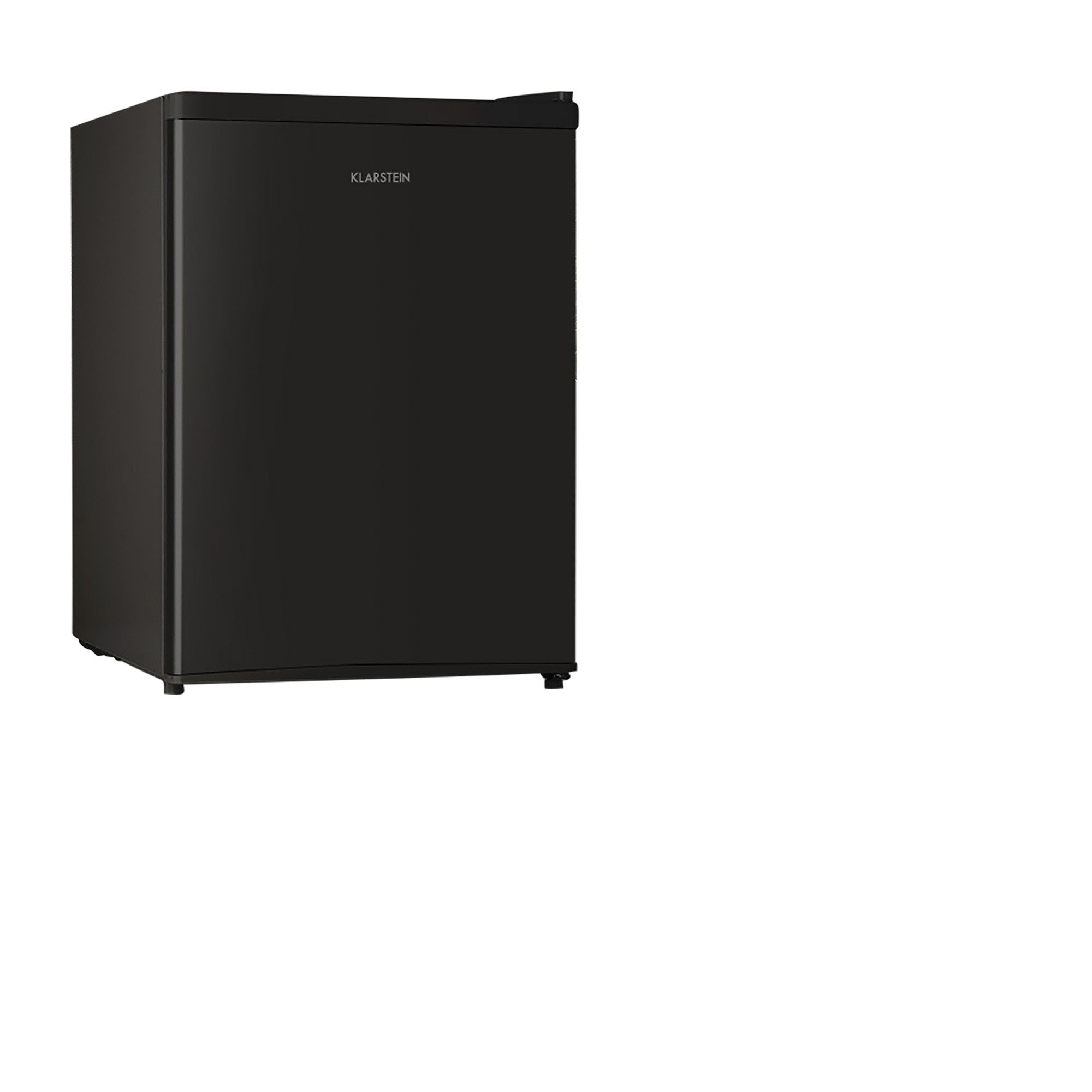 Klarstein Table Top Kühlschrank Cool Kid Mini-Kühlschrank 66L 4L Eisfach 41 dB 2 Gitter freistehend 10045776, 63 cm hoch, 44.5 cm breit, Bier-Kühler Hausbar Hotel Fridge mit Glastür LED & 4-Sterne