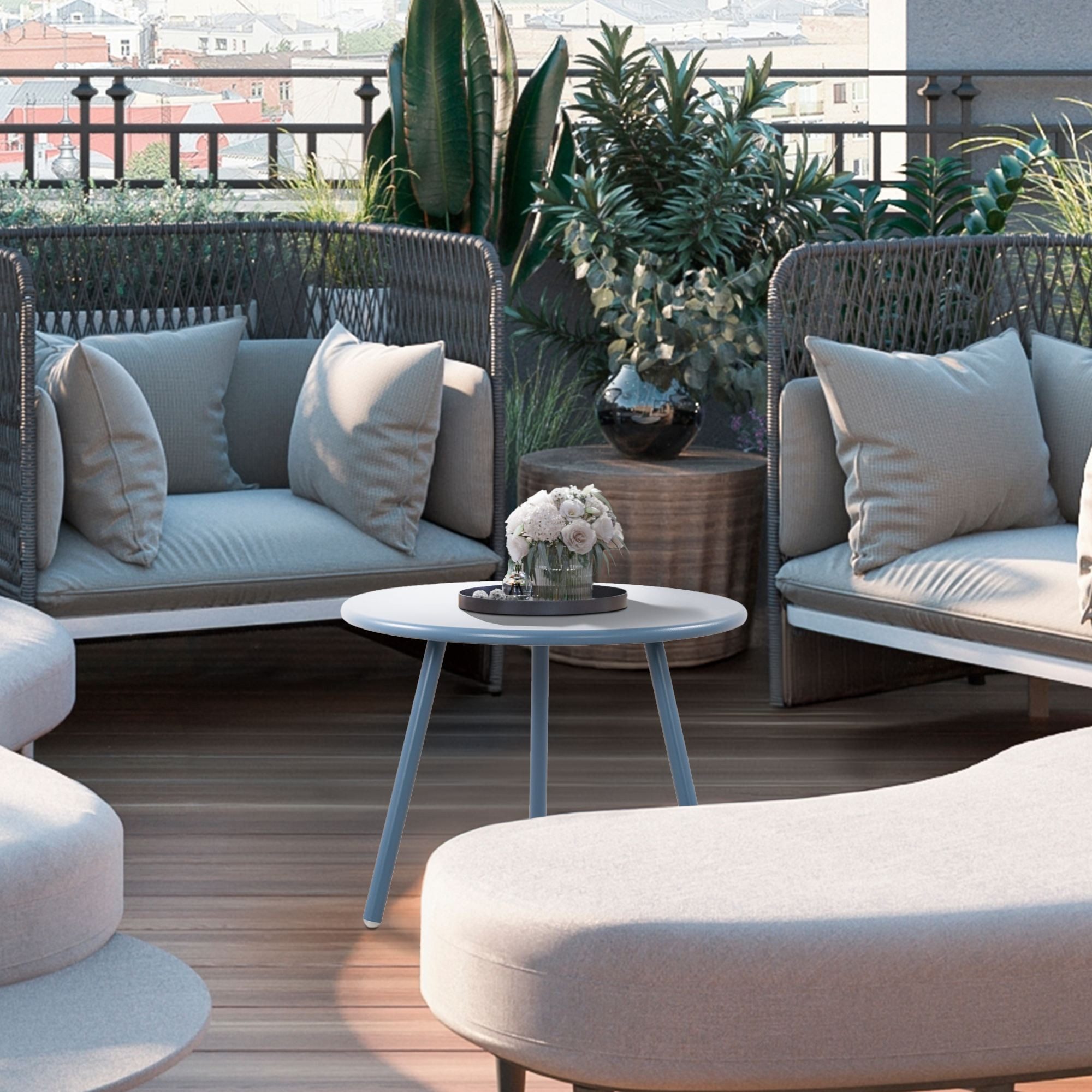 CLP Couchtisch Minot (1er), Loungetisch wetterbeständig und UV-beständig