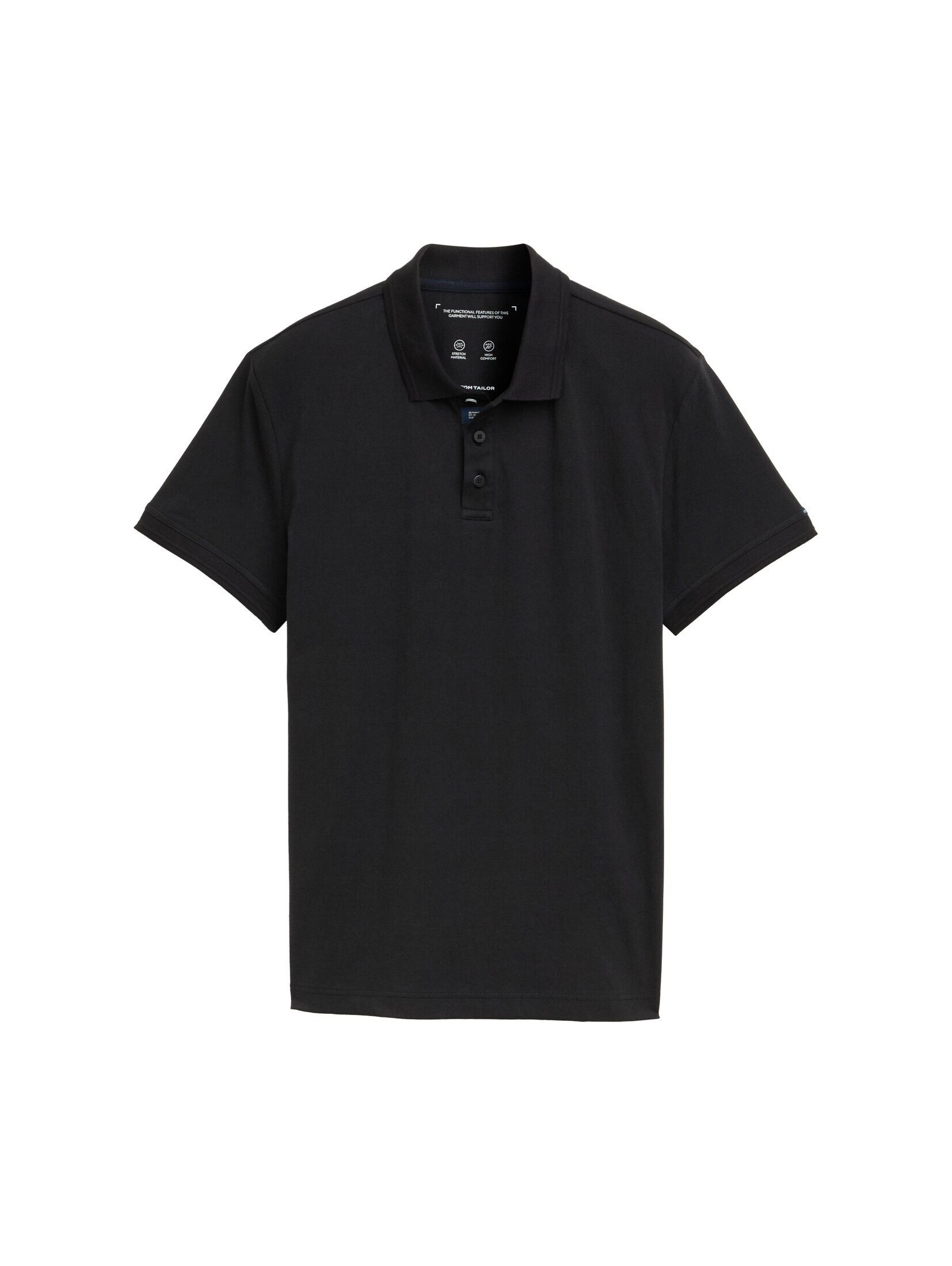 TOM TAILOR Poloshirt Basic Jersey Poloshirt günstig online kaufen