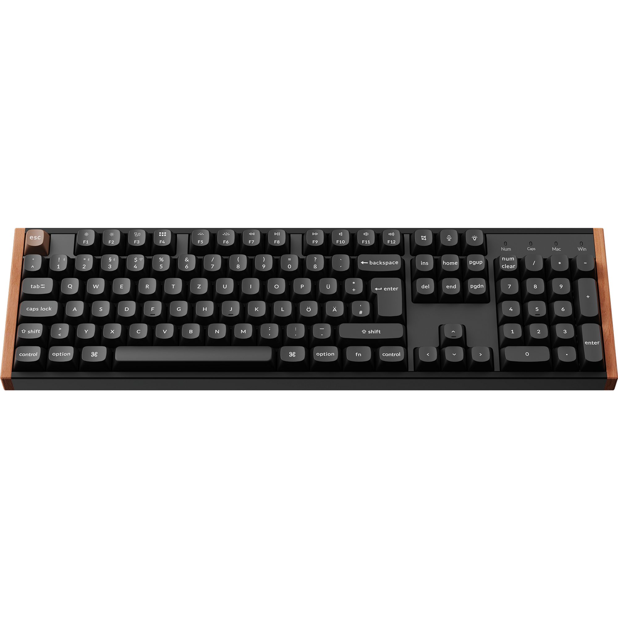 Keychron Keychron K10 HE, Gaming-Tastatur, (Hot-Swap, Aluminiumrahmen, RGB) Tastatur