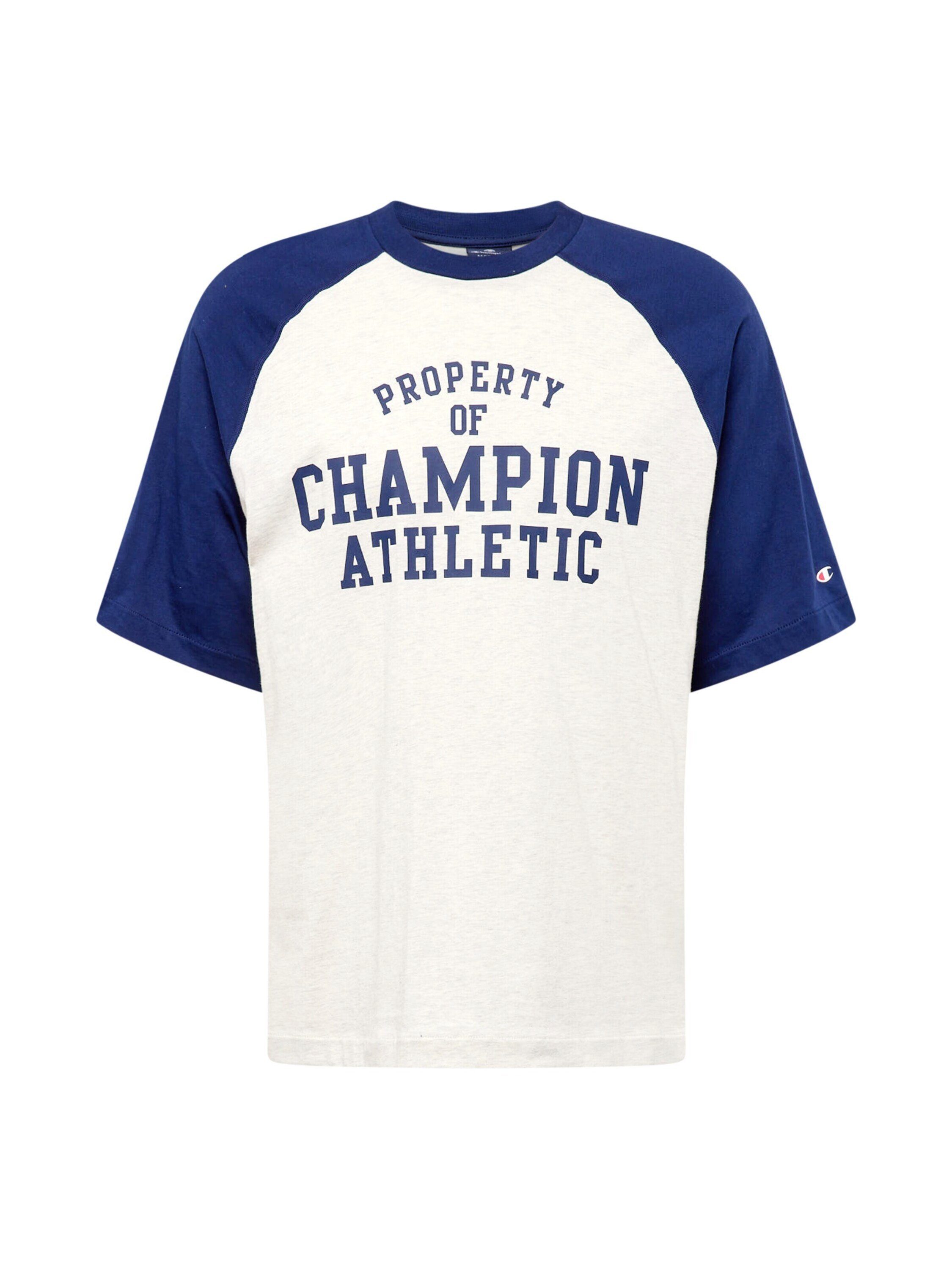 (1-tlg) Athletic Champion Authentic Apparel T-Shirt navy-grey melange Legacy