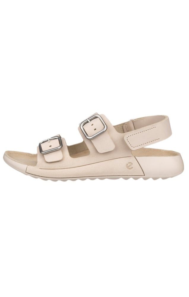 Ecco Cozmo 3 Strap (Premium-Leder) beige Damen Sandale