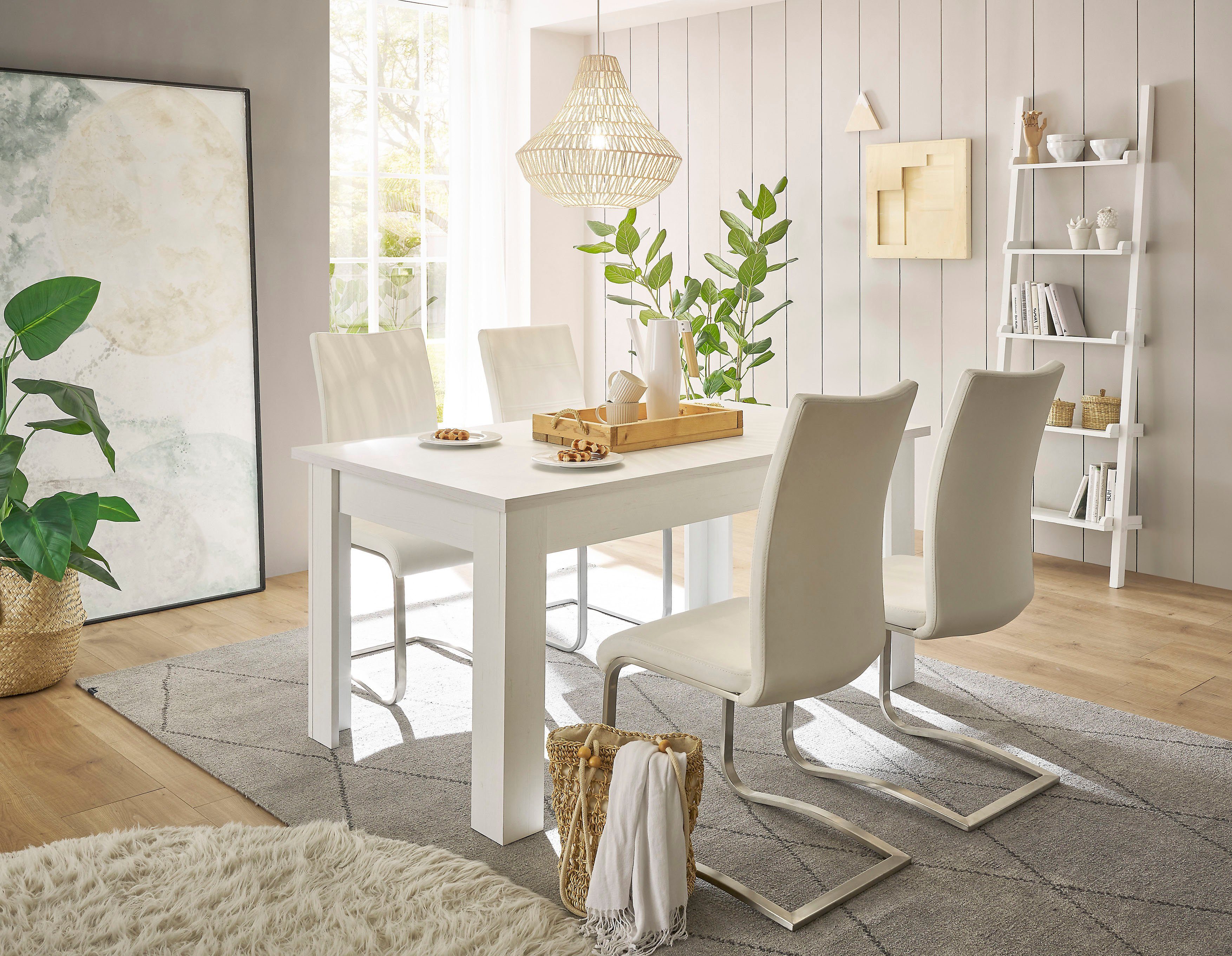 Home affaire Esstisch RAVENNA, im zeitlosen Landhausstil, Breite 160 cm