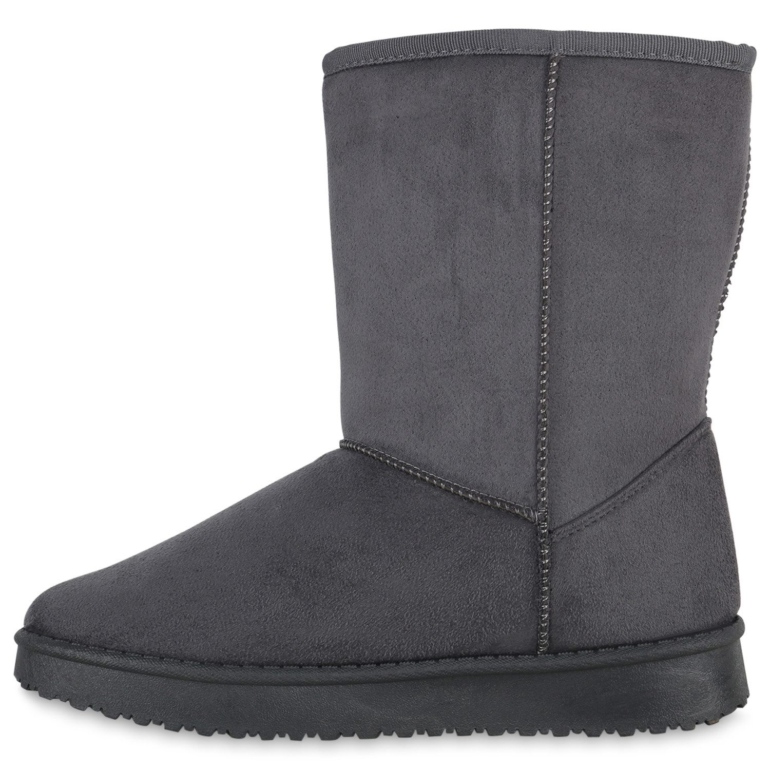 VAN HILL 902279 Damen Schlupfstiefel Warm Gefütterte Stiefel Winter Boots S günstig online kaufen