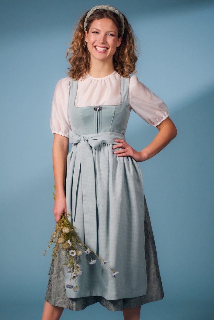 MarJo Dirndl Samt Dirndl 2tlg. - ALLING - cloud günstig online kaufen