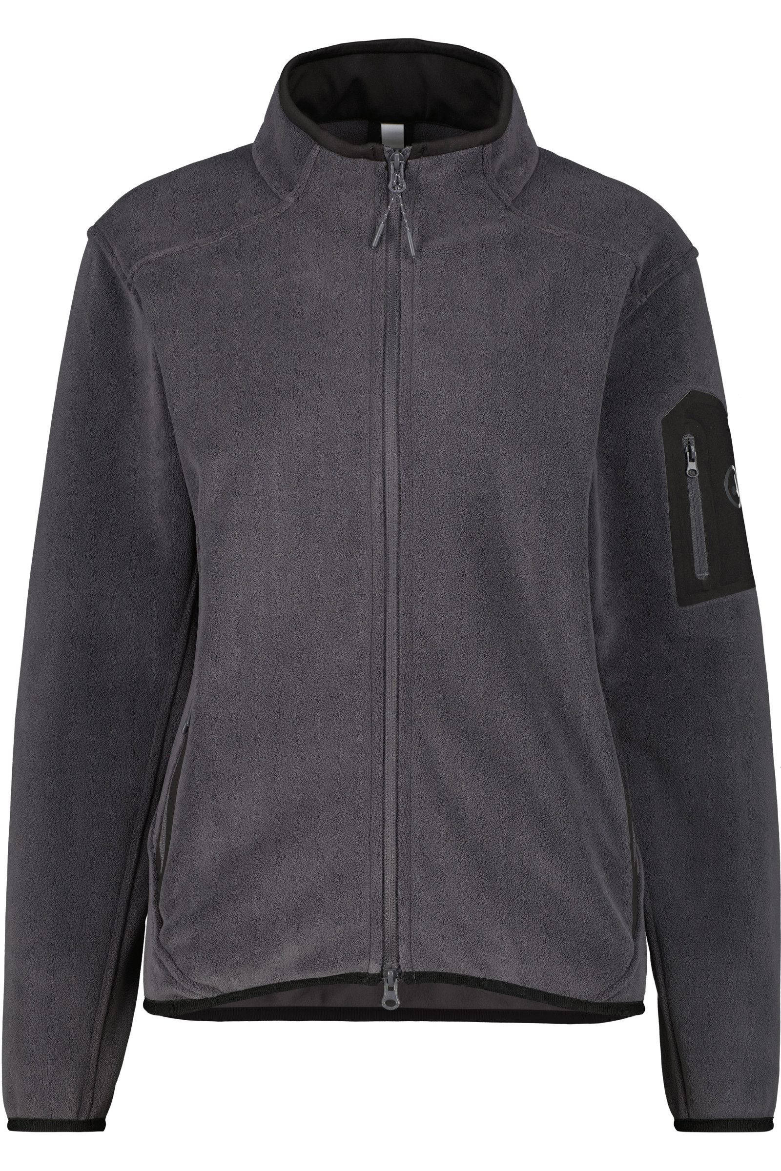 Alife & Kickin Fleecejacke Damen SagaAK F Fleecejacke, Jacke mit Rei§verschlusstasche am €rmel und Stehkragen