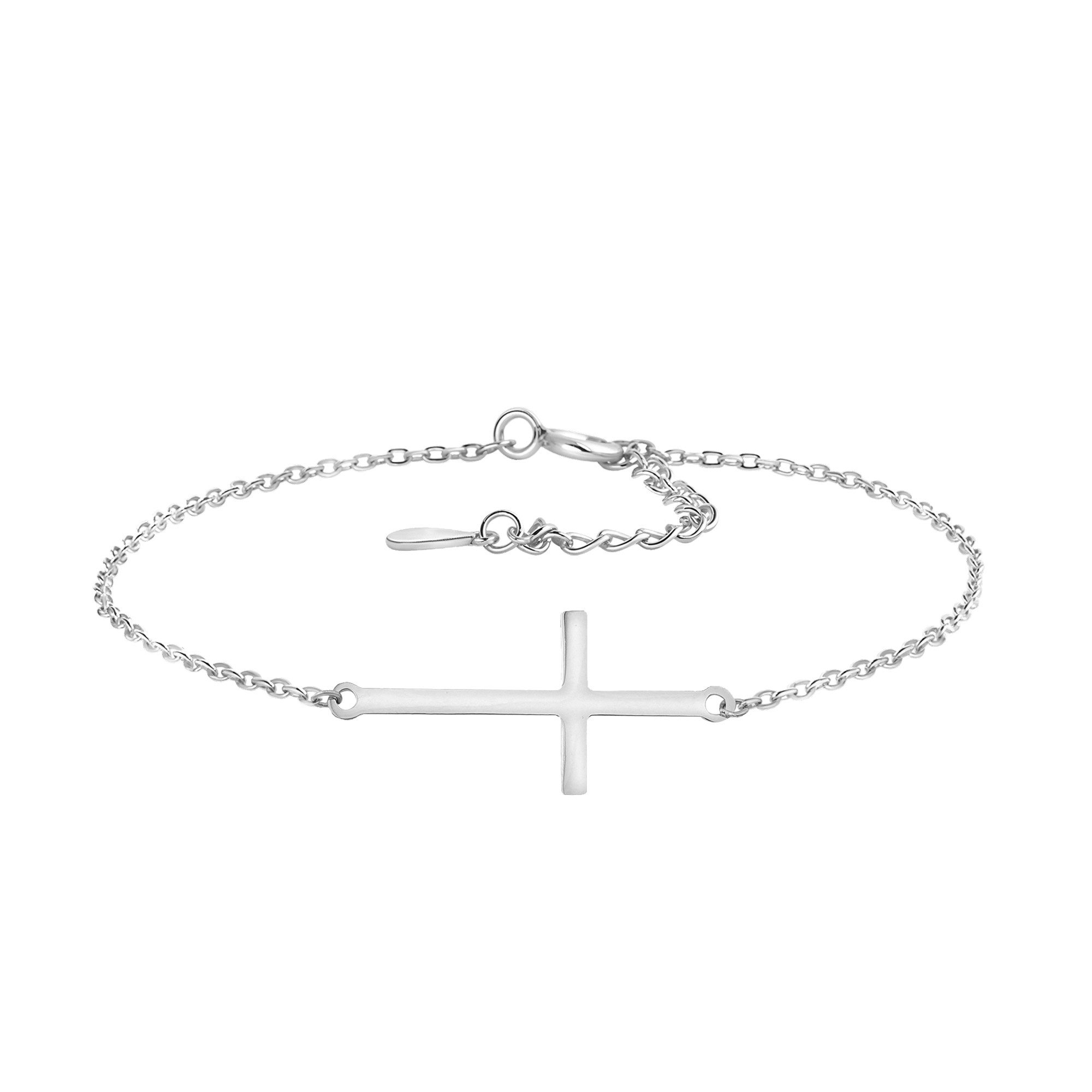 Sofia Milani Armband Kreuz (Armband), 925 Silber Damen Schmuck - B0176