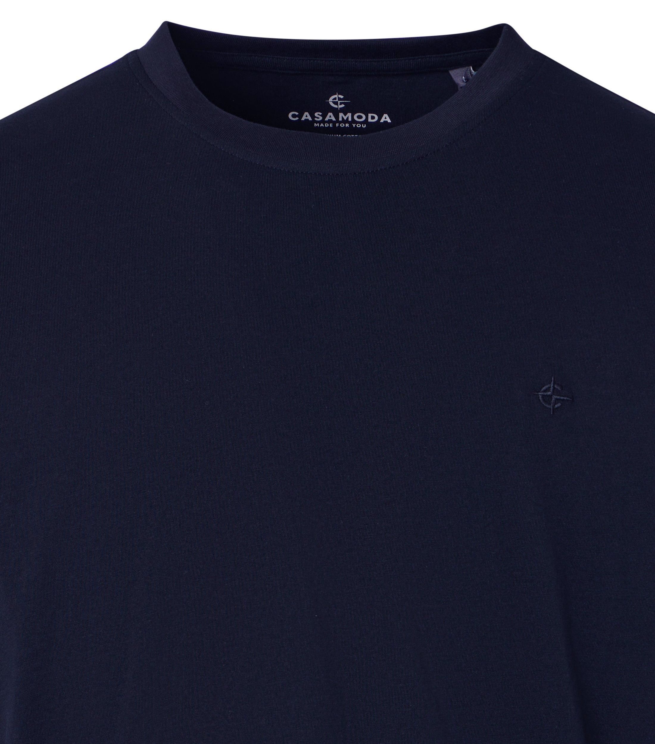 CASAMODA T-Shirt CASAMODA T-Shirt uni – Bild 4 von 5