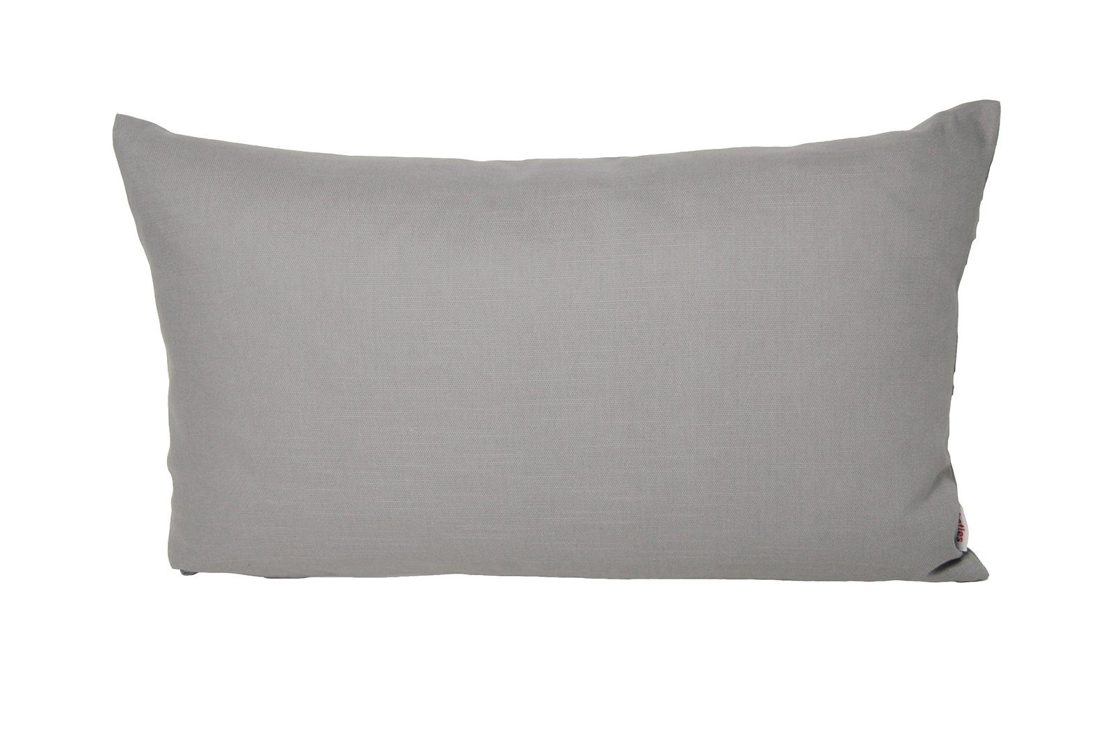 beties Kissenbezug Farbenspiel, (1 Stück), ca. 30x50 cm Kissenhülle Dekokissen Uni (Platin)