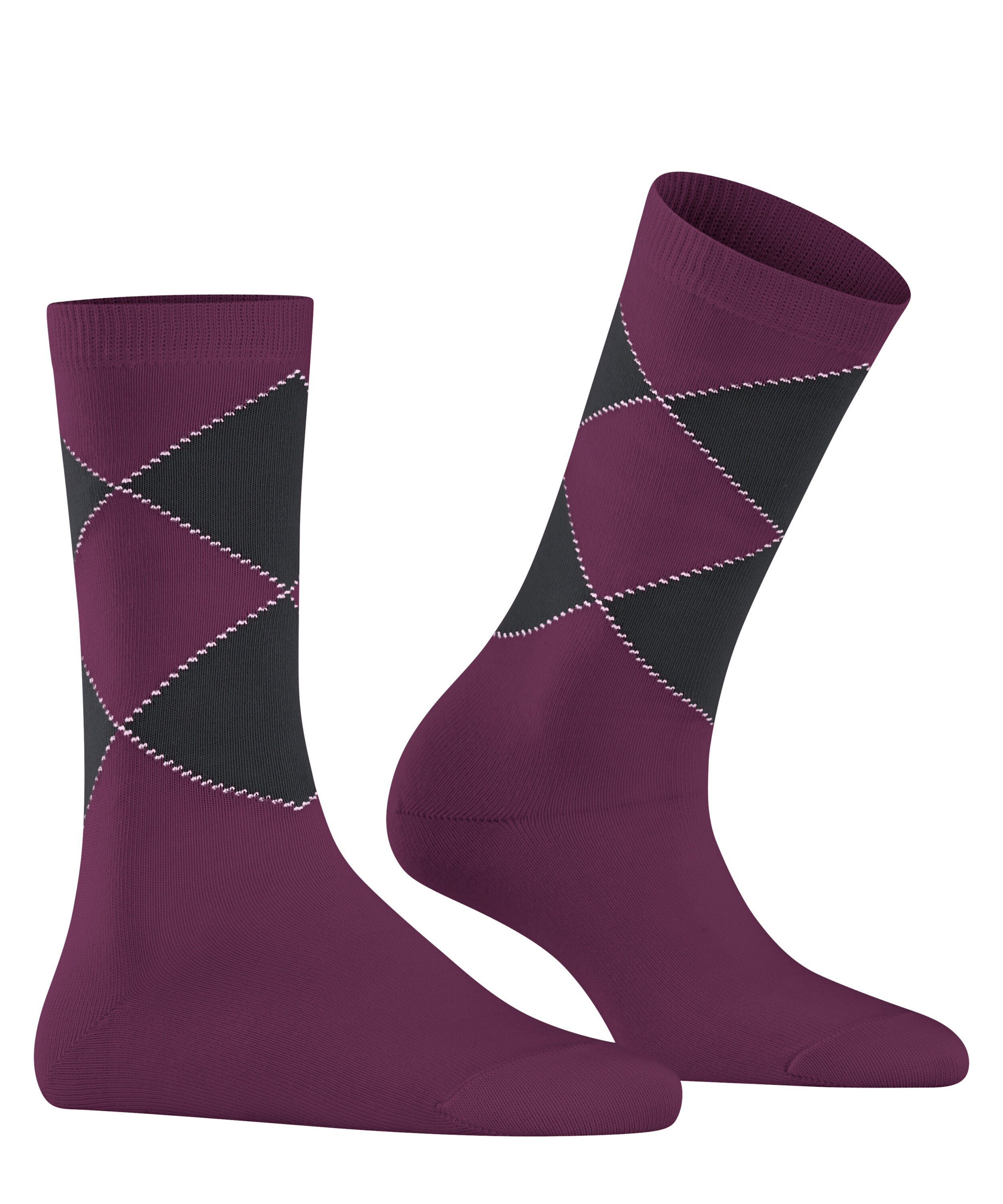 Burlington (8711) Socken grape (1-Paar) Darlington