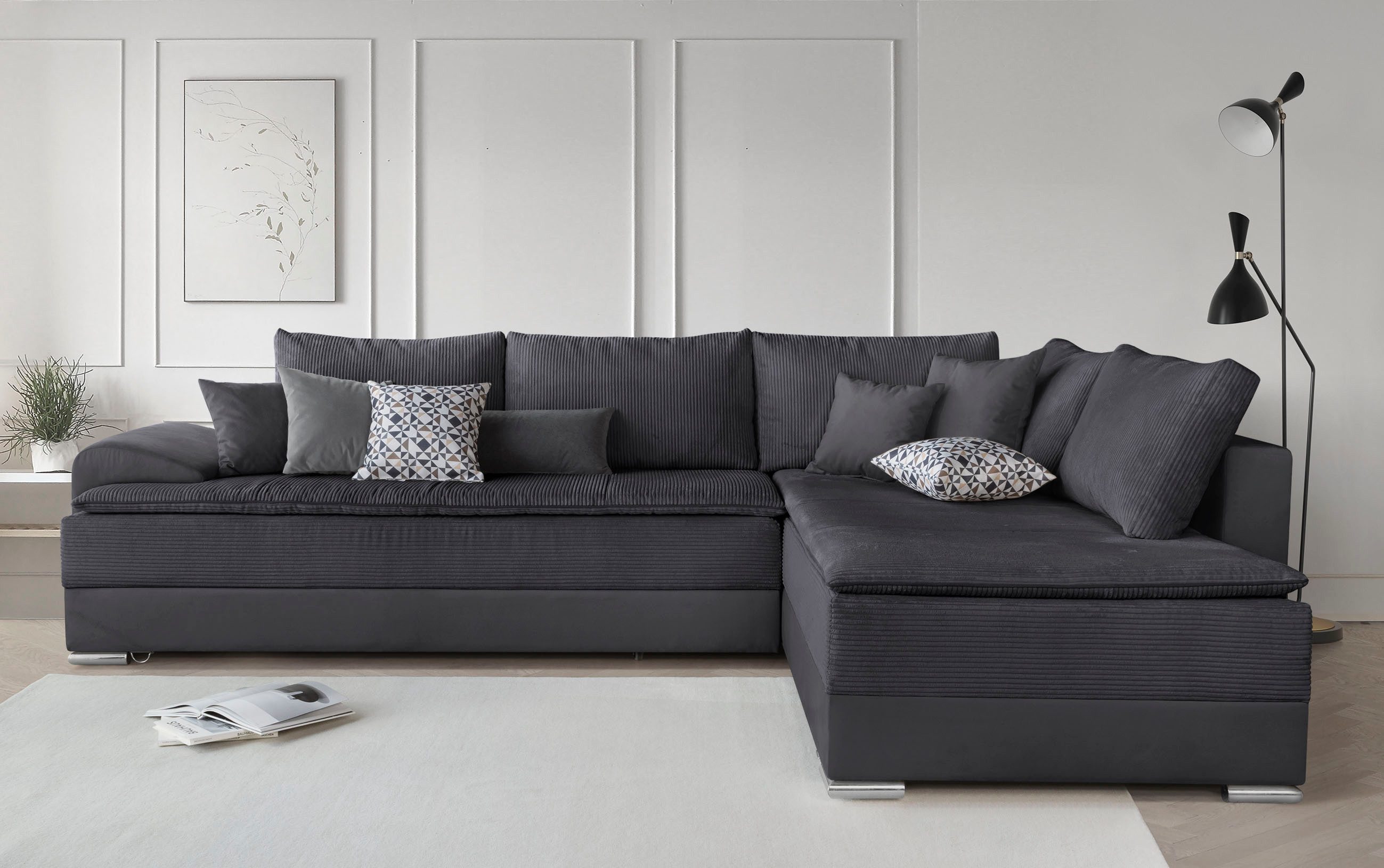 INOSIGN Ecksofa Boxspringbett Night & Day günstig online kaufen