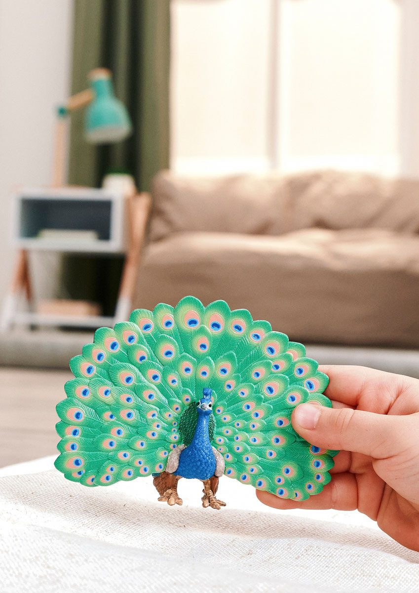 Schleich® Spielfigur FARM WORLD, Pfau (14926)