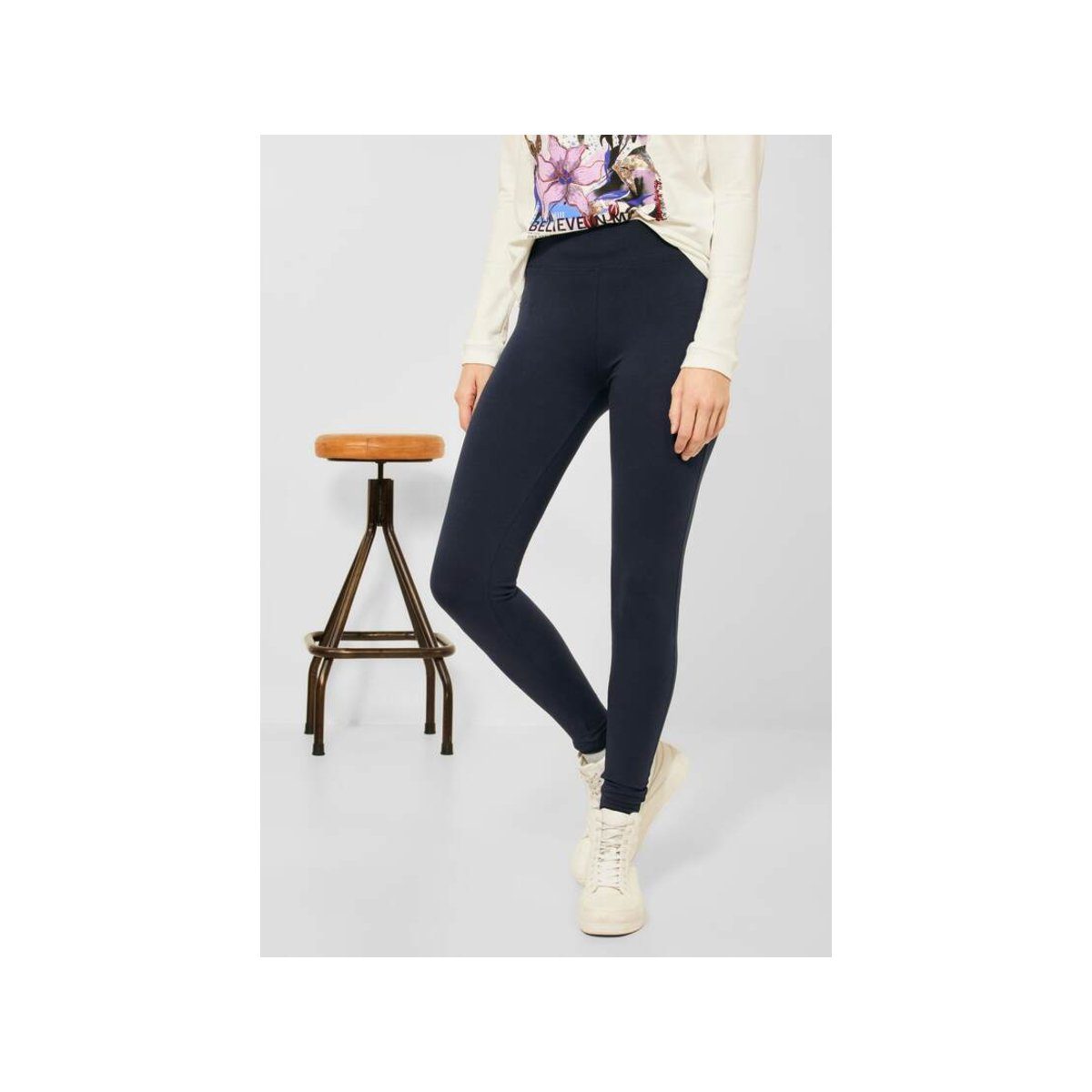 Cecil Leggings uni regular (1-tlg)