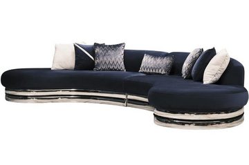 JVmoebel Sofa Blau Sofa 5 Sitzer Polstersofa Großes Moderne Design, 1 Teile, Made in Europa