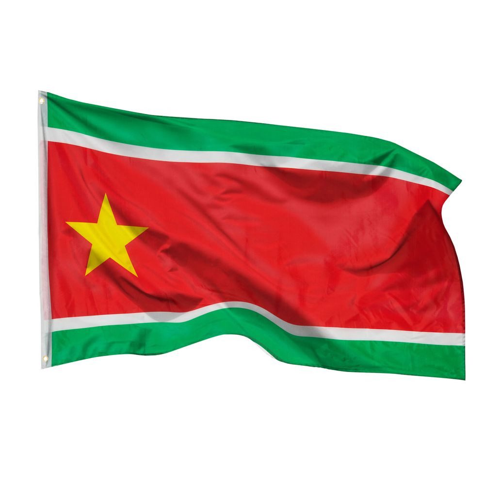 Flagge Guadeloupe Flagge mit Wappen - 90x150cm
