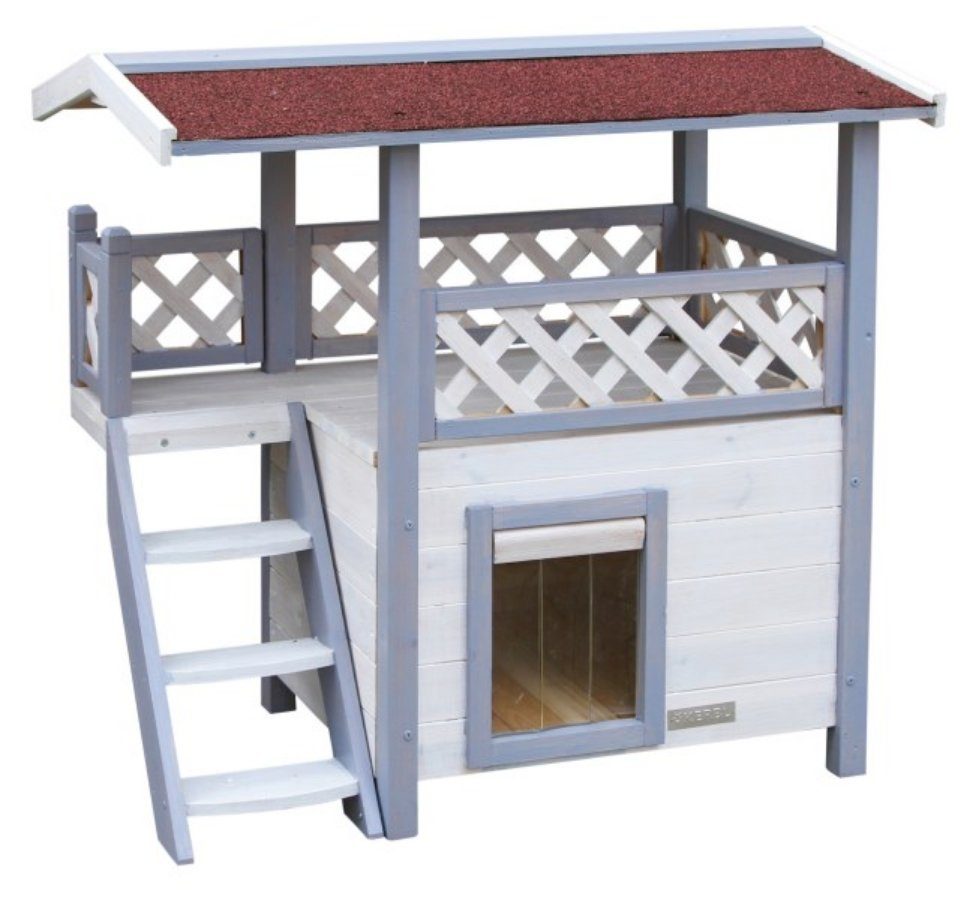 Tierhaus Katzenhaus Lodge Ontario 77 cm x 50 cm x 73 cm 81514