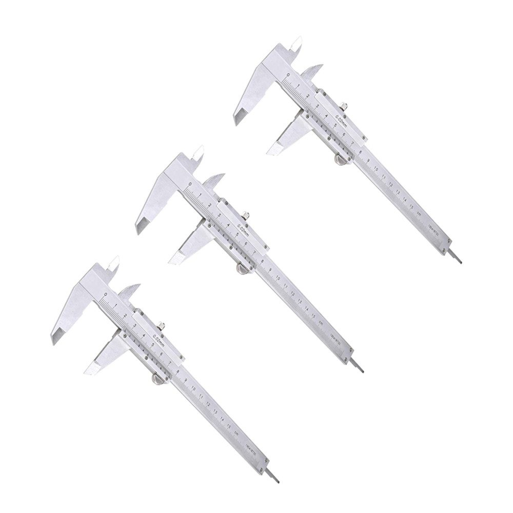 FELIXLEO Messschieber Messschieber Analog 150mm, Schieblehre Analog 0,02 mm Genauigkeit