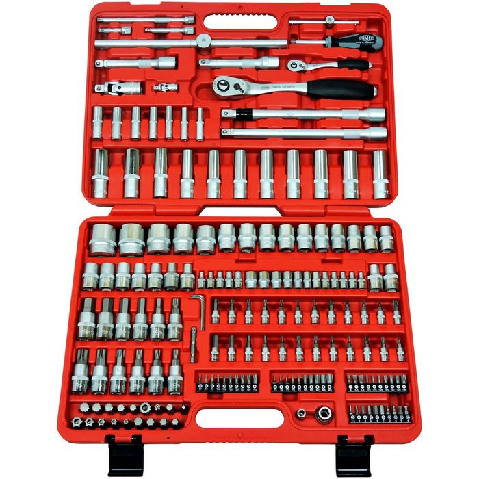 FAMEX Werkzeugset Koffer 525-SD-16 (174-St) für Kellerraum und Werkstatt