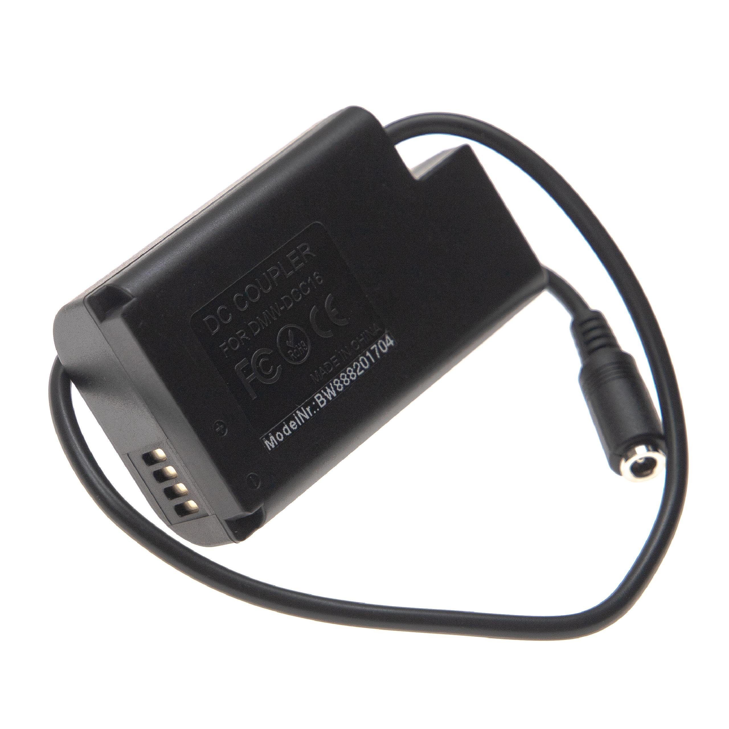 vhbw Ersatz für Panasonic DMW-DCC16 für Kamera Kamera-Netzteil