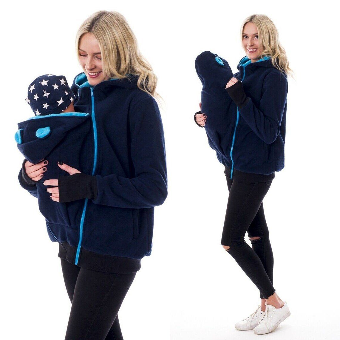 Divita-Mode Umstandsjacke »Tragejacke Umstandsjacke für Tragetuch  Babytrage« (1-St) online kaufen | OTTO