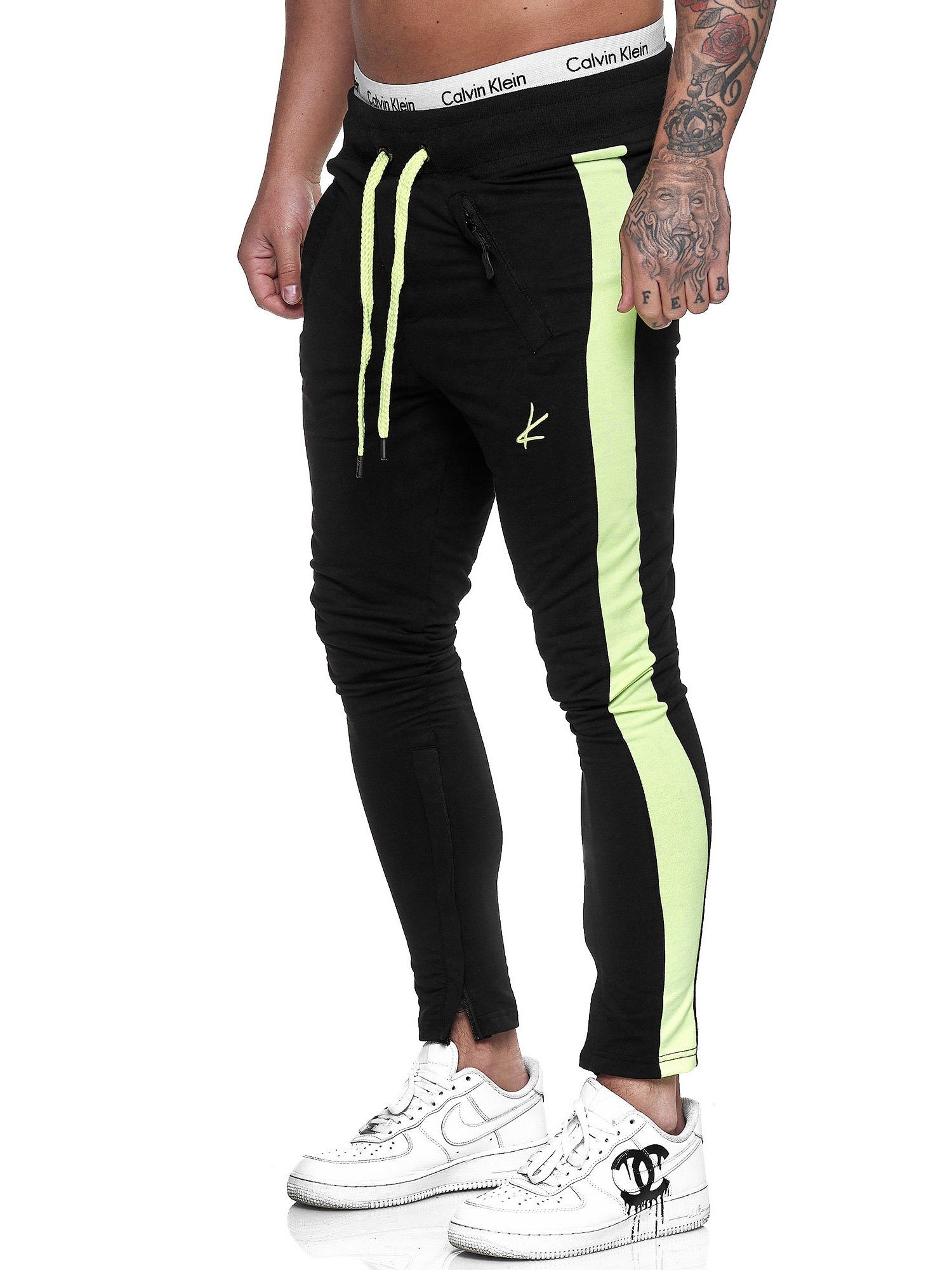 Koburas Jogginghose KO-1091-JG (Sporthose Trainingshose Sweatpants, 1-tlg) Fitness Freizeit Casual