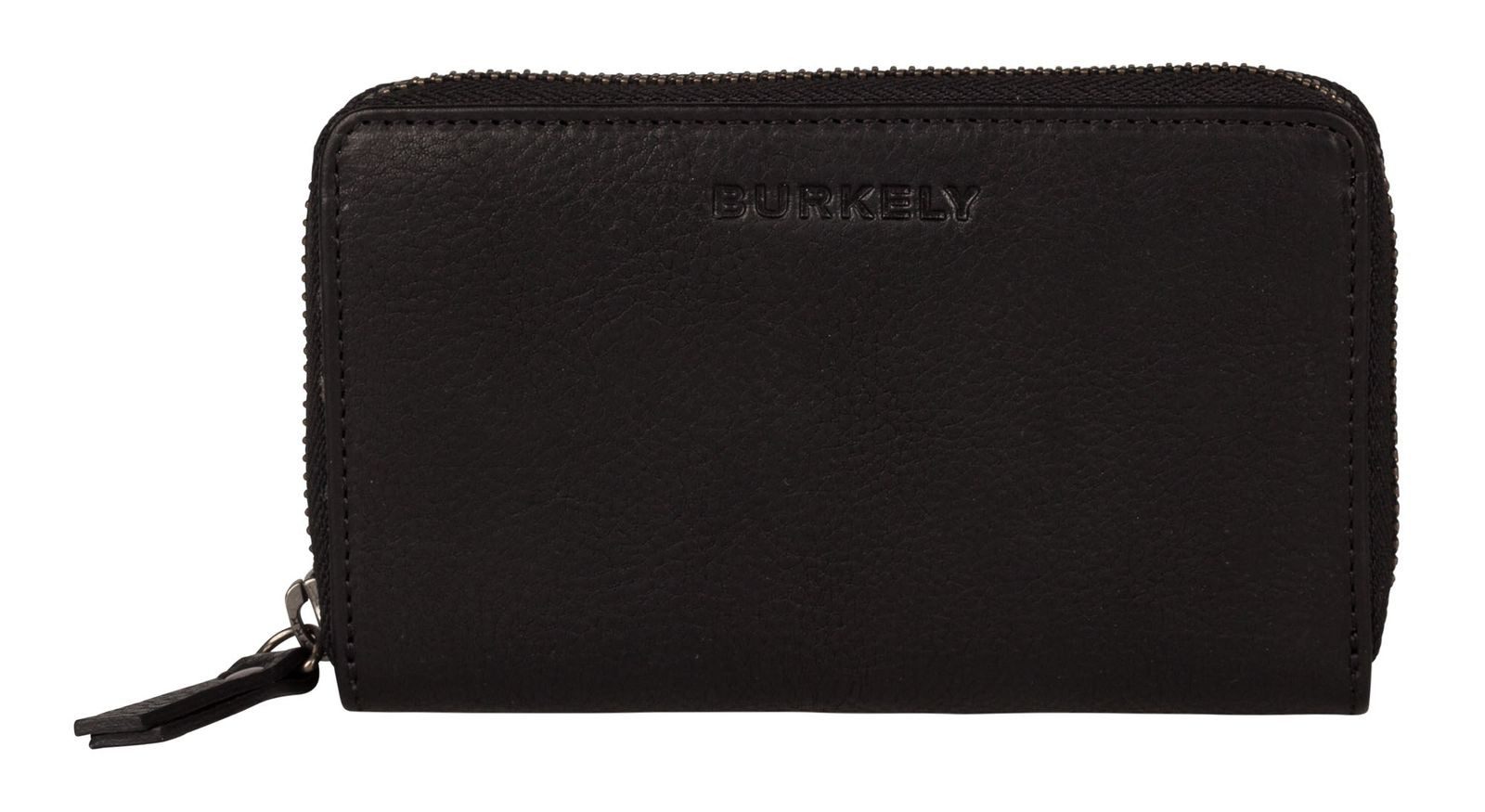 Burkely Geldbörse Wallet, aus echtem Leder mit RFID-Blocker Schutz