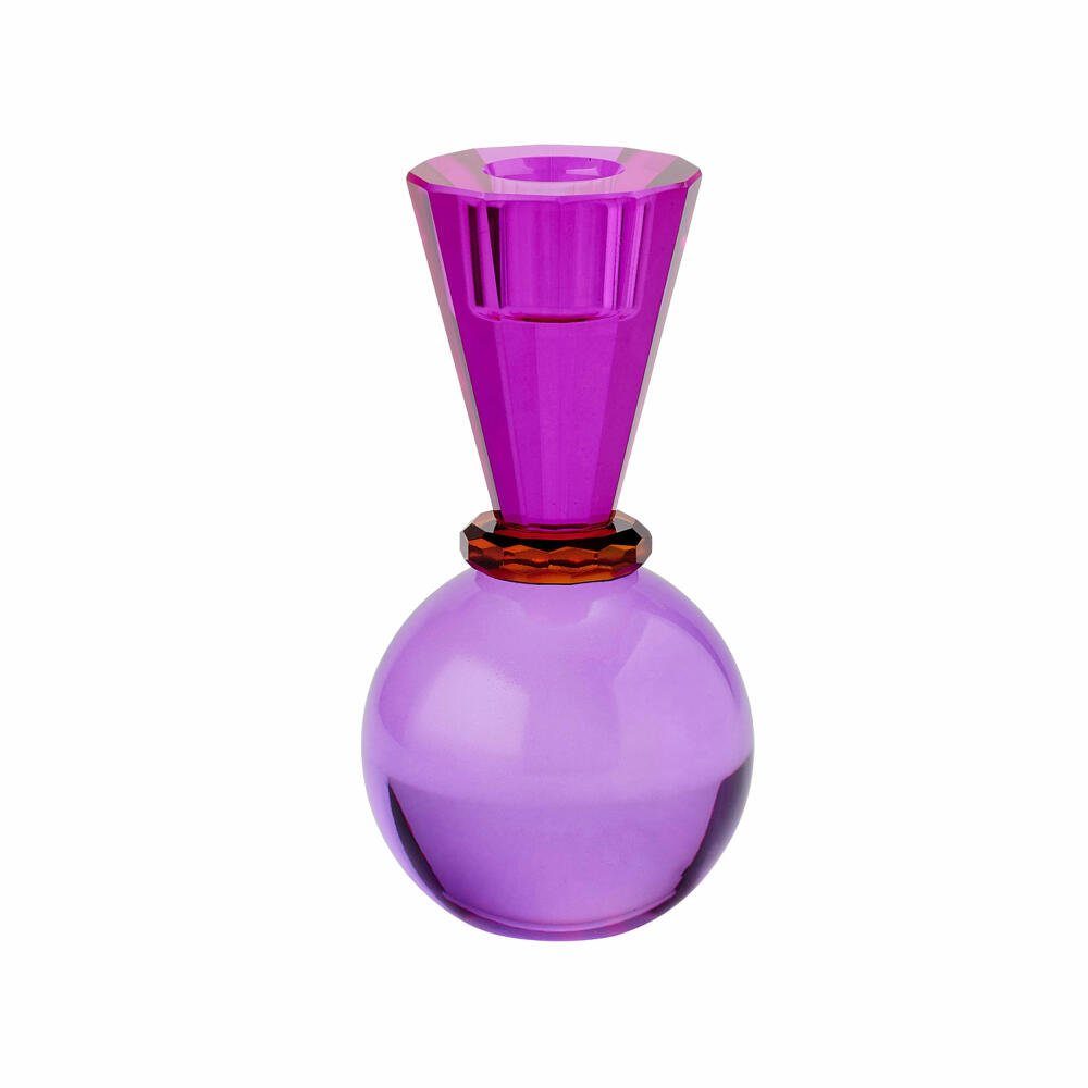 Kugel Sari Giftcompany Kerzenhalter Lila, Konus 13.5 Kerzenhalter cm, Konus Kugel Sari Pink, Kristallglas