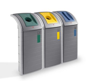 Hailo Mülltrennsystem Hailo ProfiLine WSB Design Plus XXXL, Wertstoffsammler, 120 ltr
