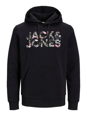 Jack & Jones Kapuzensweatshirt JJEJEFF CORP LOGO SWEAT HOOD LN