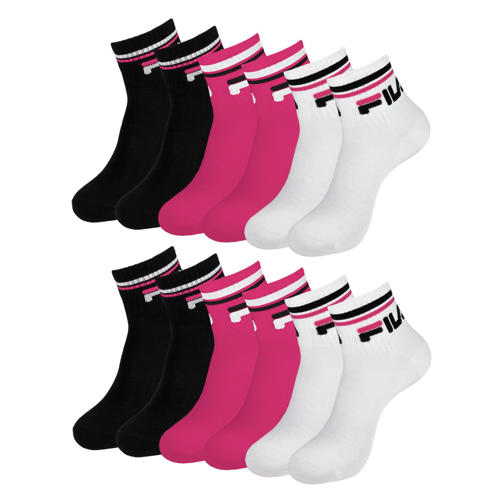 Fila Kurzsocken Quarter Socks Calza (6-Paar) günstig online kaufen
