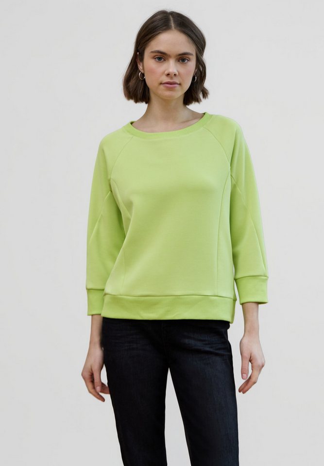 STREET ONE STUDIO Rundhalsshirt mit 3/4 Ärmeln