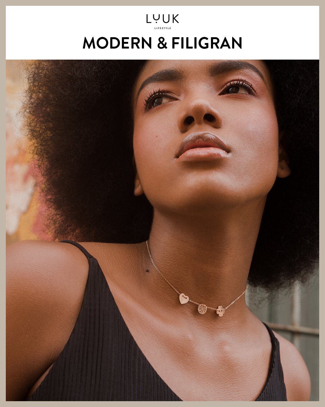 LUUK LIFESTYLE Kette mit Anhänger Glücksbringer, günstig online kaufen
