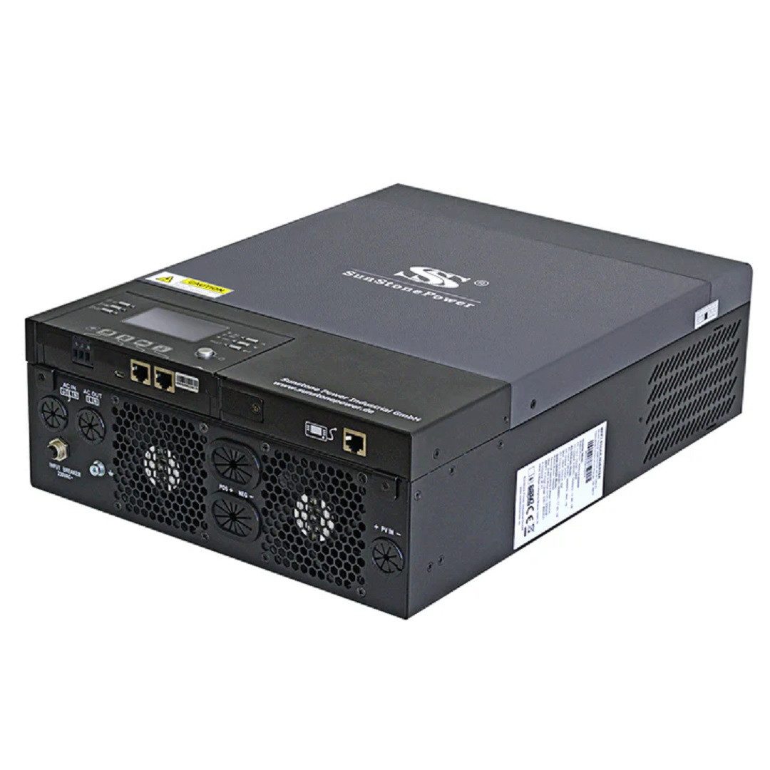 Sunstone Power Wechselrichter 4KW MPPT Hybrid All-In-One Inverter 24V Solar Wechselrichter mit WLAN, (Sunstone Power Off-Grid Wechselrichter 1 Stk), Reine Sinuswelle, mit Monitoring-App, keine Einspeisung