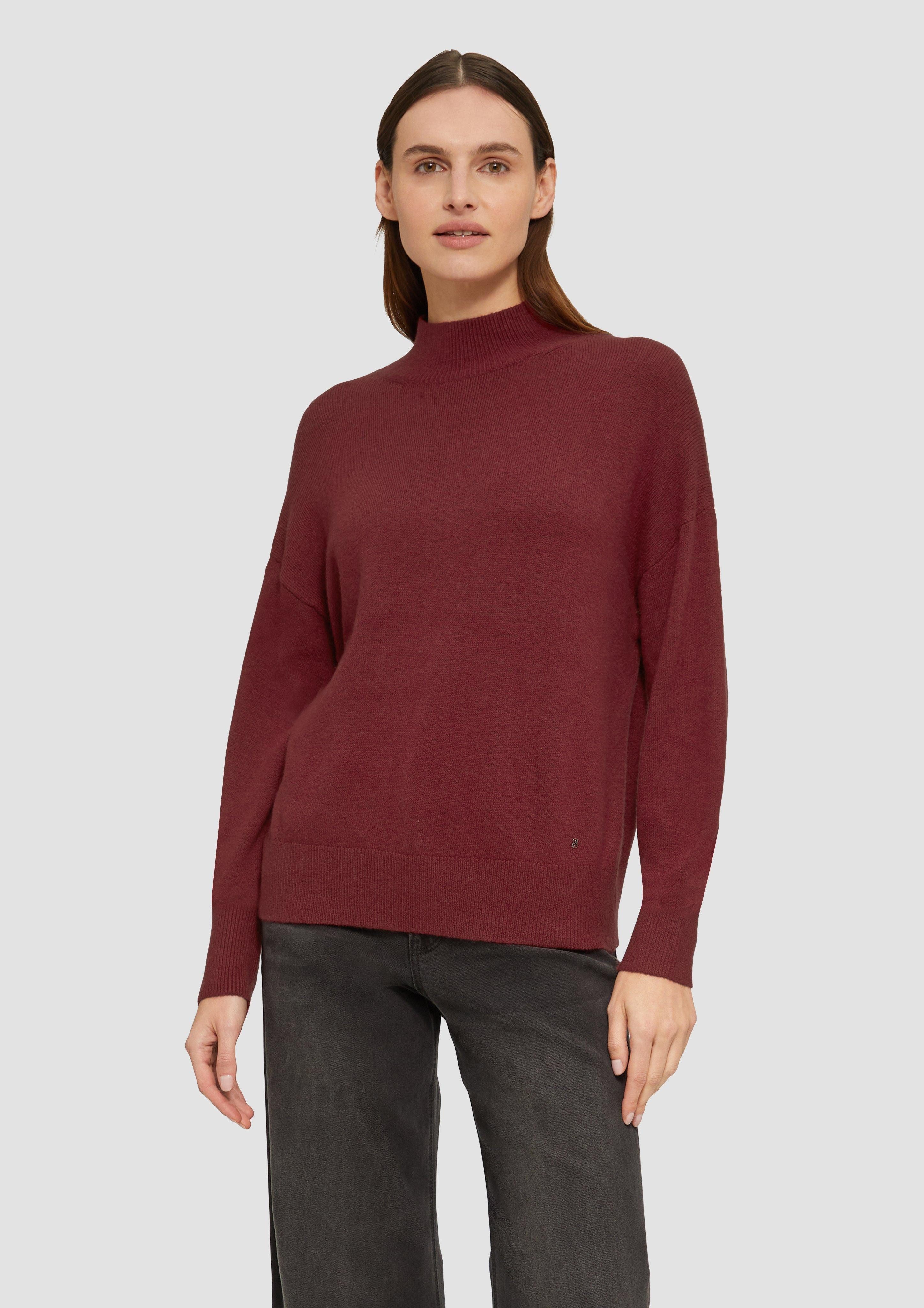 s.Oliver Strickpullover Strickpullover im Relaxed Fit günstig online kaufen