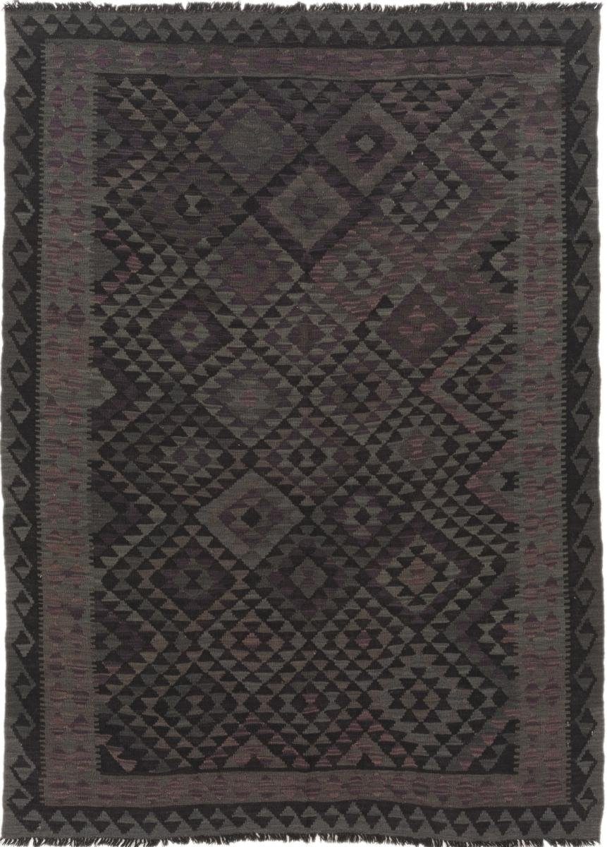 Orientteppich Kelim Afghan Heritage 159x212 Handgewebter Moderner Orientteppich, Nain Trading, rechteckig, Höhe: 3 mm