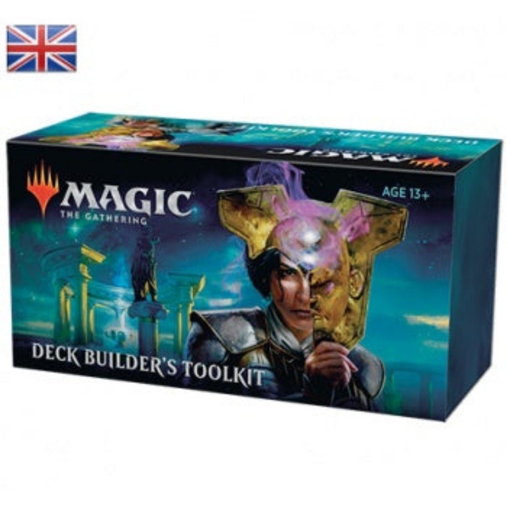 Wizards Sammelkarte Magic the Gathering - Theros Beyond Death Deckbuilder's Toolkit, Englisches Magic Trading Card Game - 4 Boosterpacks