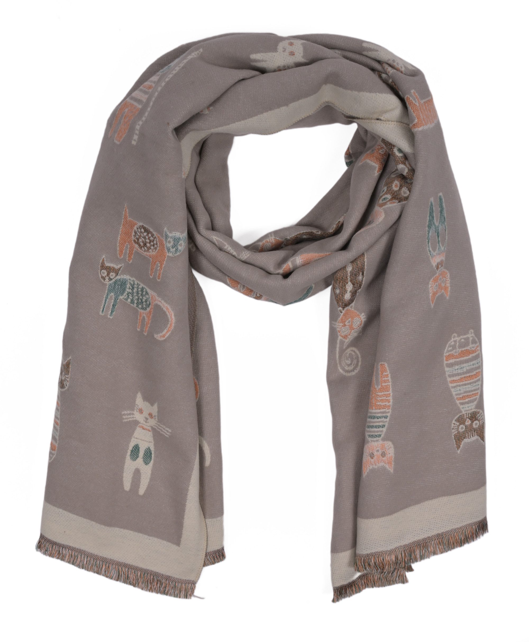 Goodman Design Modetuch Schal Katzen Scarf günstig online kaufen