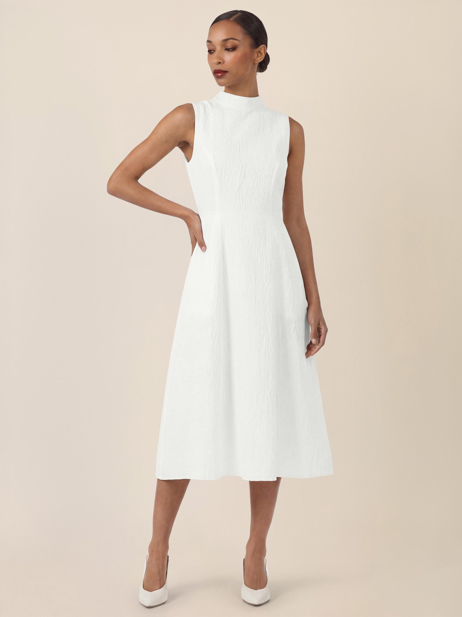 Apart Brautkleid mit Strukturmuster