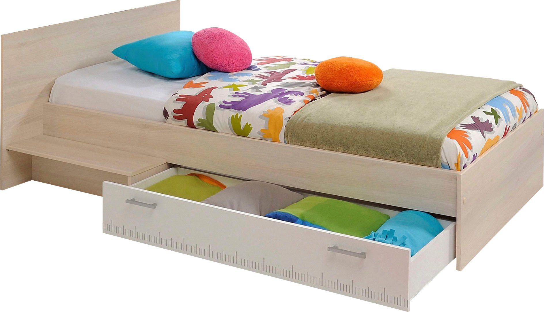 Parisot Jugendbett Charly, Einzelbett, mit Bettschubkasten günstig online kaufen